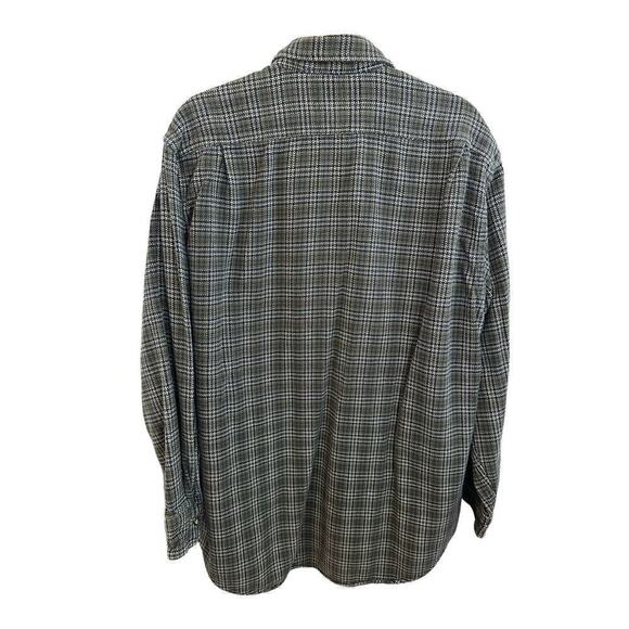 VTG Abercrombie Fitch Shirt Mens M 90s Tartan Plaid ButtonDown Gorpcore Outdoor - Picture 2 of 7